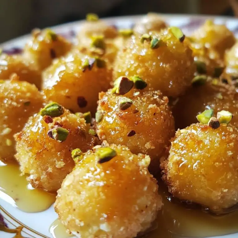 Honey Ricotta Pistachio Bites