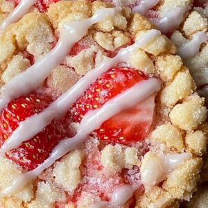 Strawberry Crunch Cookies