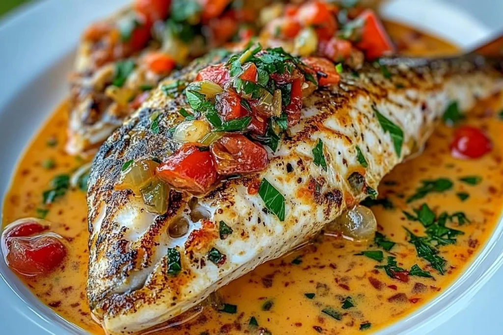 Red Snapper Creole Sauce