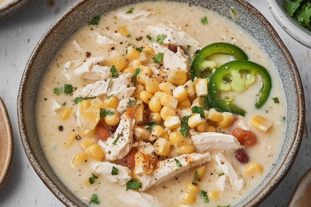 Street Corn Chicken Chili