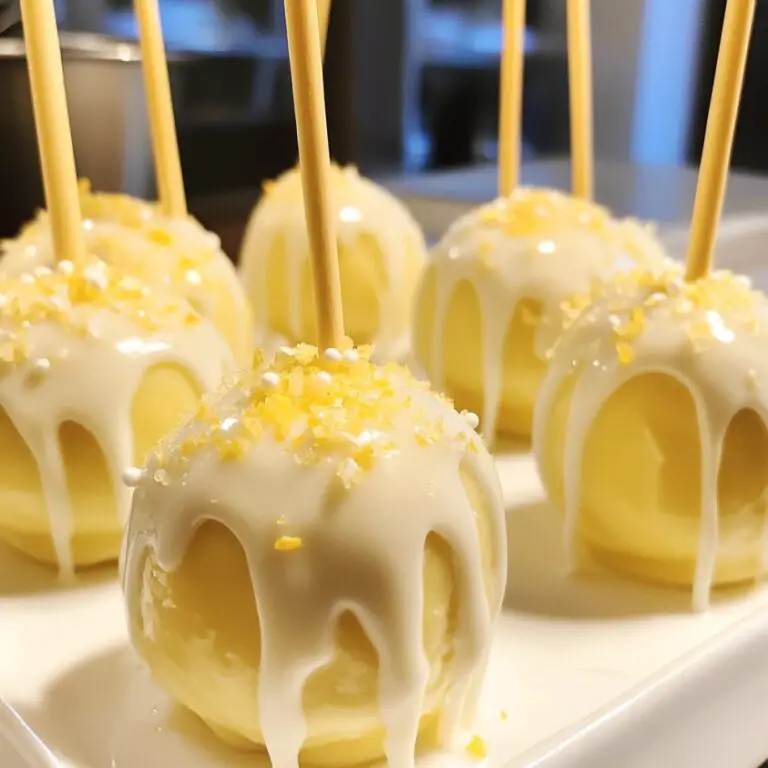 Limoncello Mascarpone Cake Bites with Sparkling Citrus Drizzle
