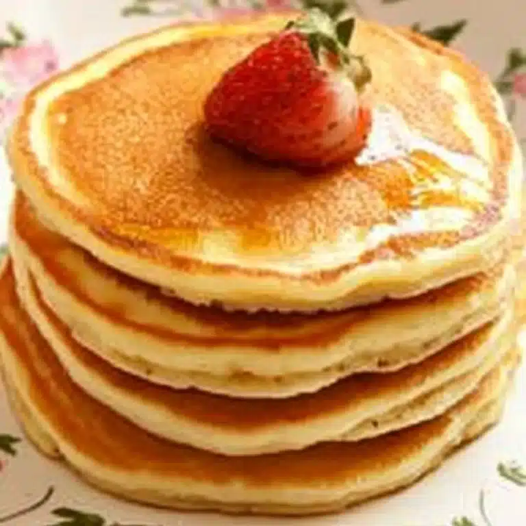 Homemade Fluffy Pancakes