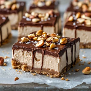 Peanut Butter Cheesecake Bars