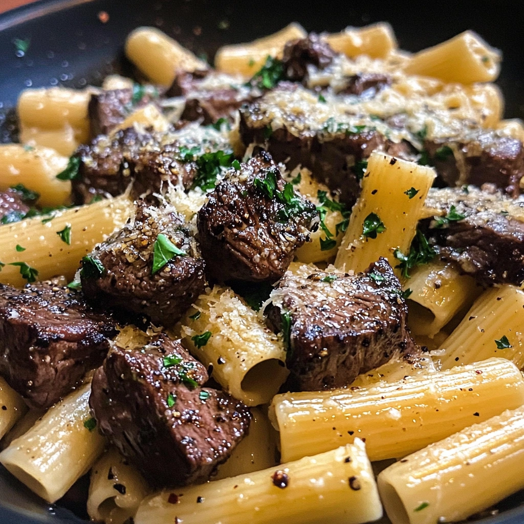 Garlic Butter Steak Tips
