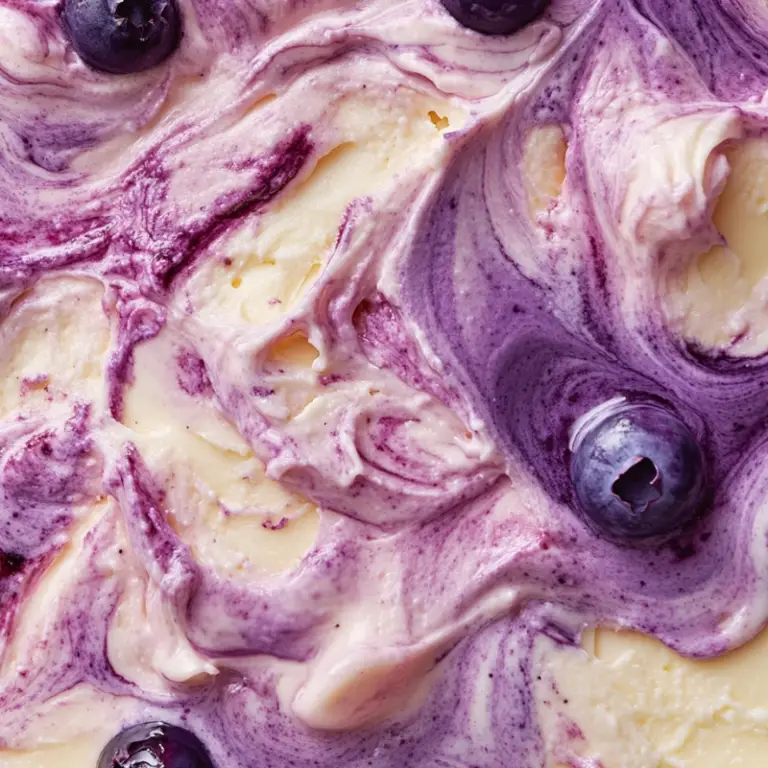 Blackberry Swirl Cheesecake