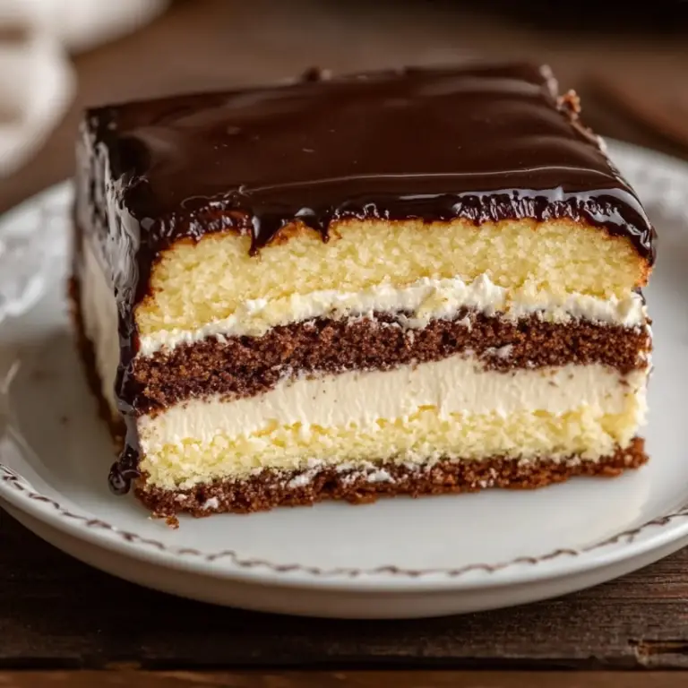 Boston Cream Cake