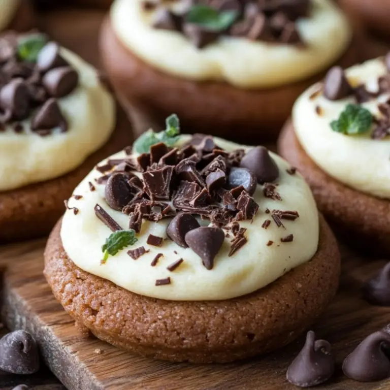Chocolate Chip Cookie Dough Cheesecake Cookies