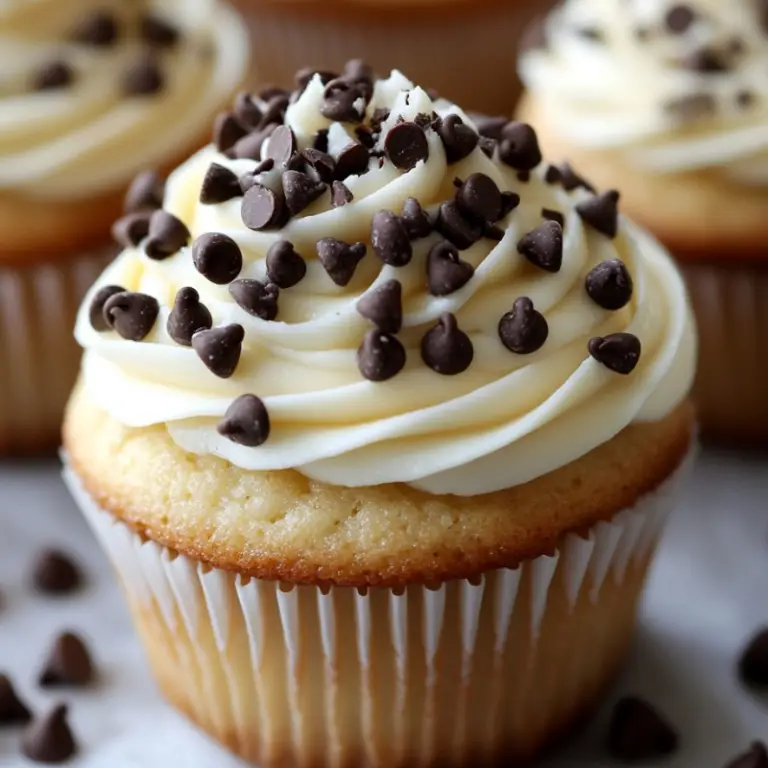 Chocolate Chip Cupcake Delight