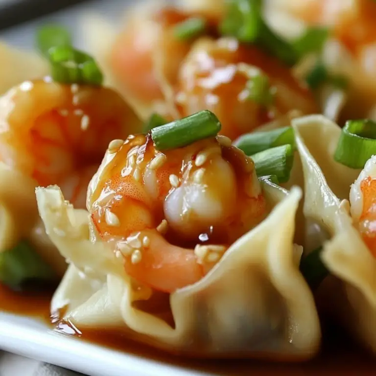 Cream Cheese Shrimp Wontons