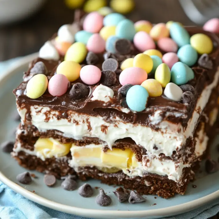 Easter Chocolate Lasagna