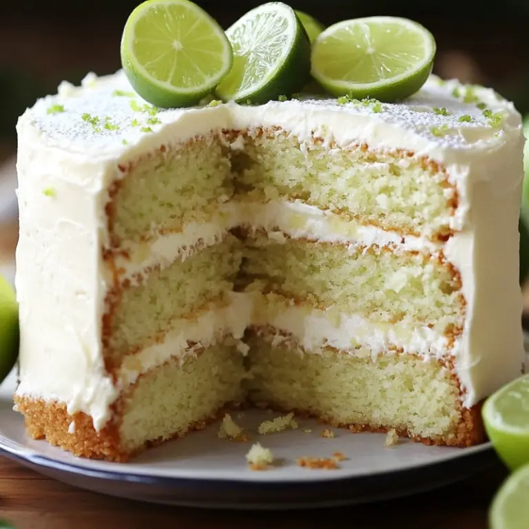 Gertrude’s Key Lime Cake