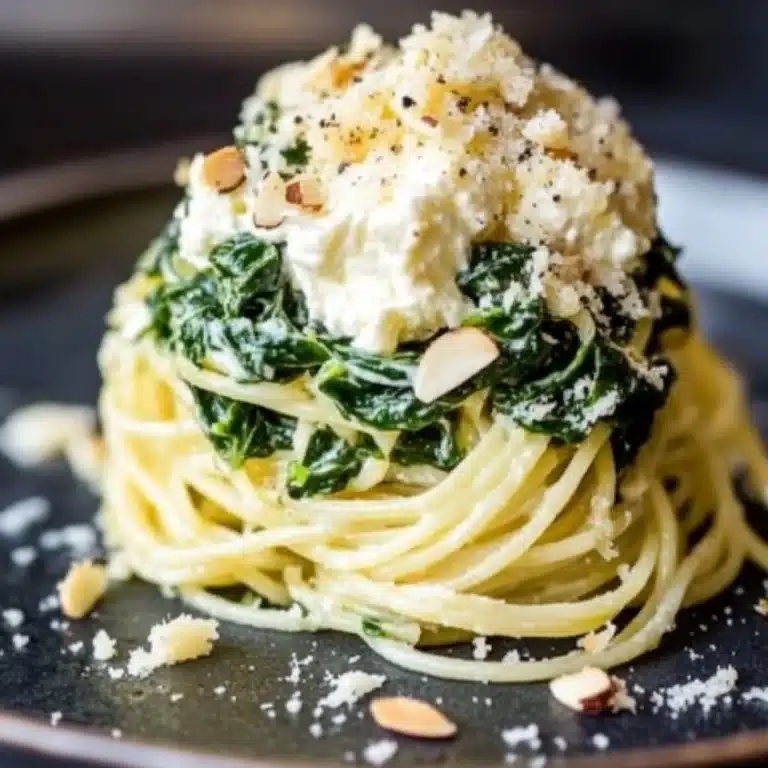 Layered Ricotta Spinach Pasta