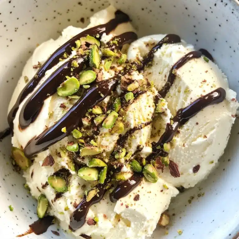 Pistachio Ricotta Ice Cream