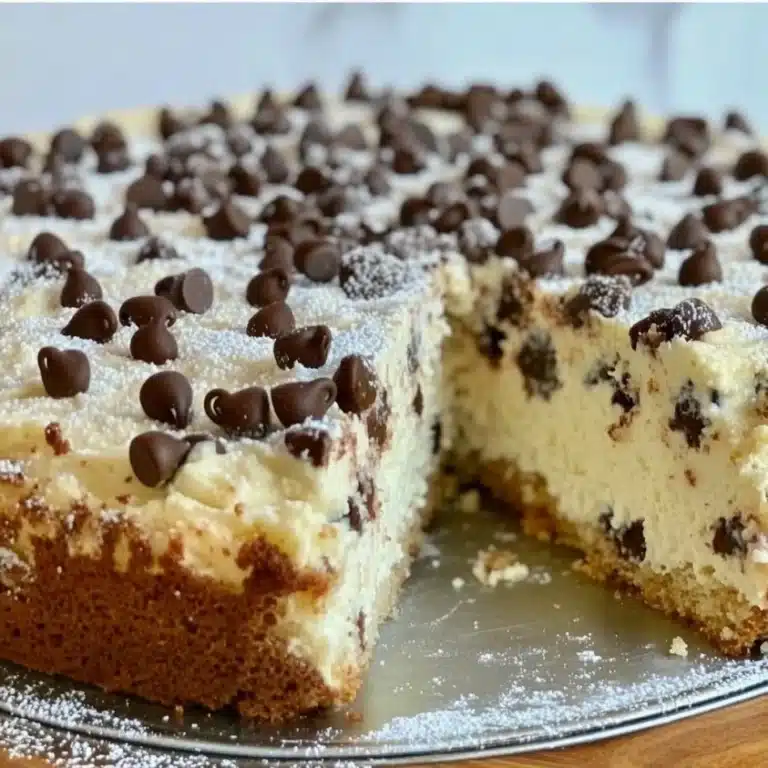 Chocolate Chip Ricotta Cake