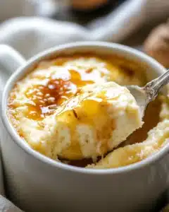 Almond Cottage Cheese Mug Cake