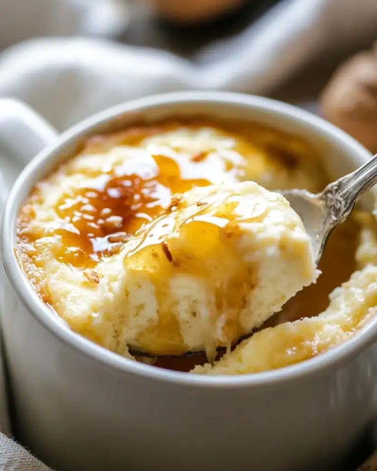 Almond Cottage Cheese Mug Cake