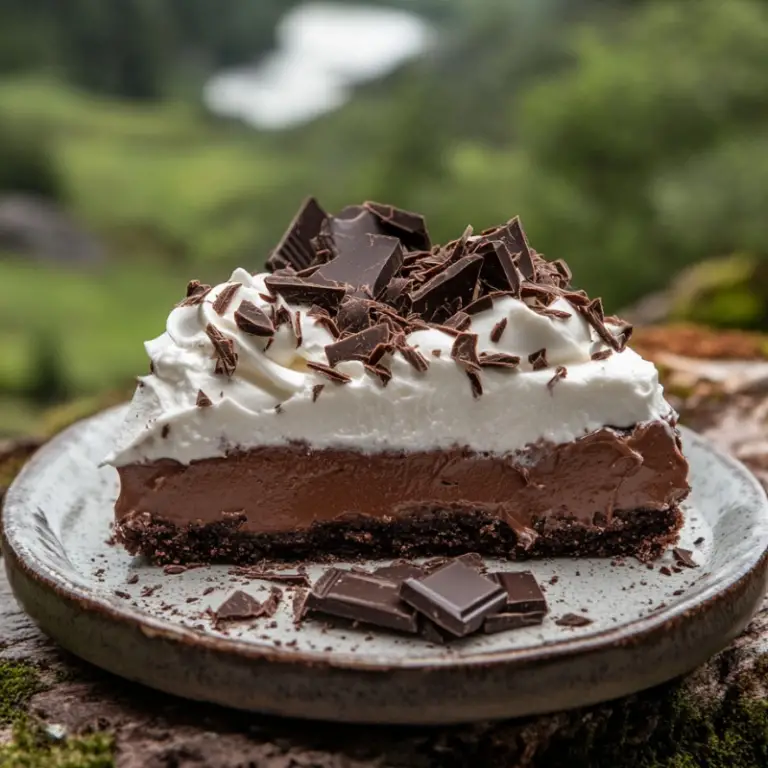 No-Bake Chocolate Cream Pie