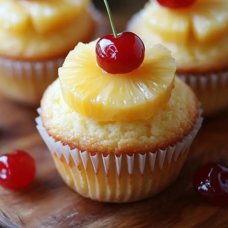 Pineapple Cupcakes
