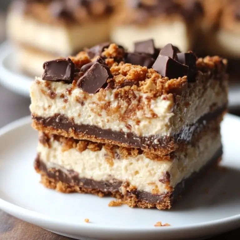 Reese’s Butterfinger Cheesecake Bars
