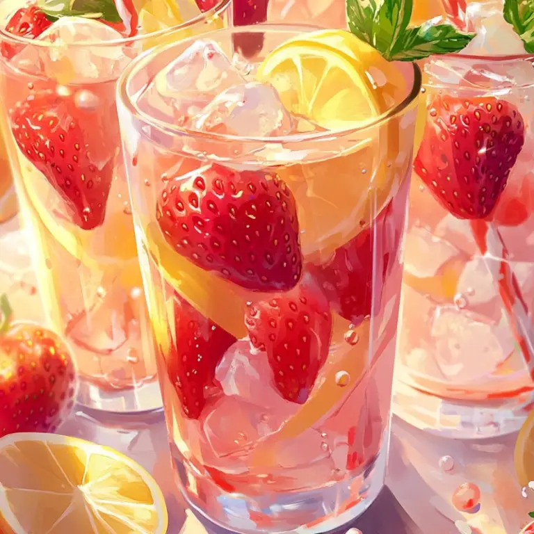 Refreshing Strawberry Lemonade