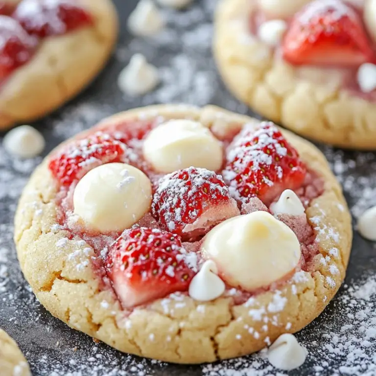 Strawberry Cheesecake Cookies