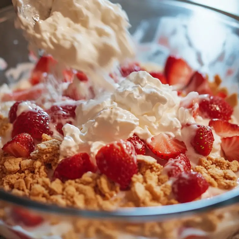 Strawberry Crunch Cheesecake