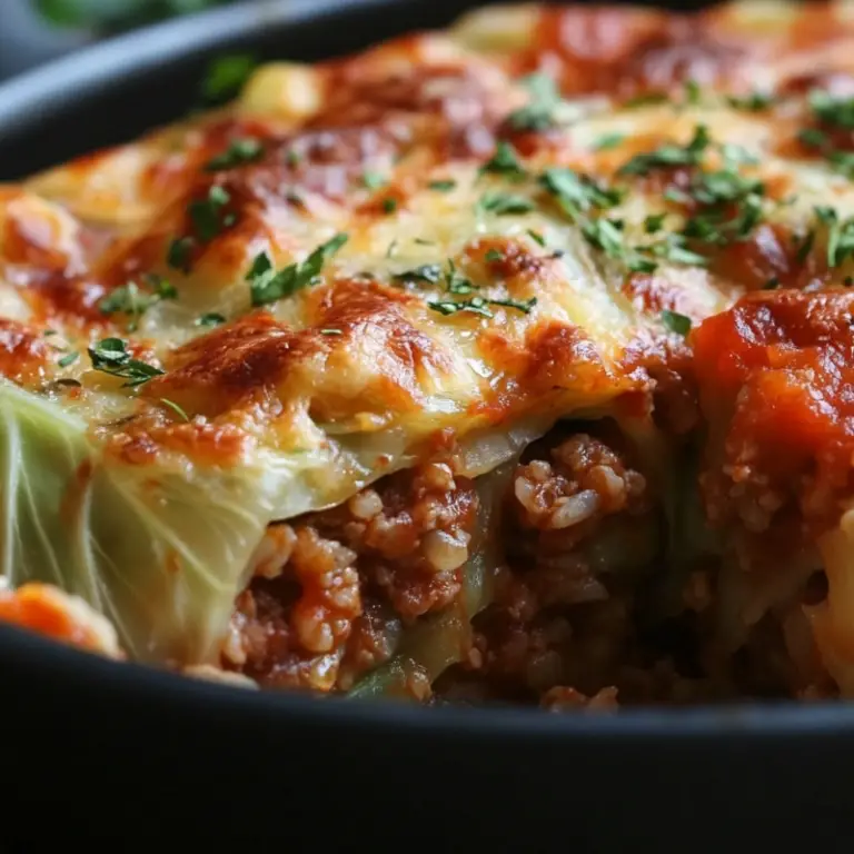 Stuffed Cabbage Roll Casserole