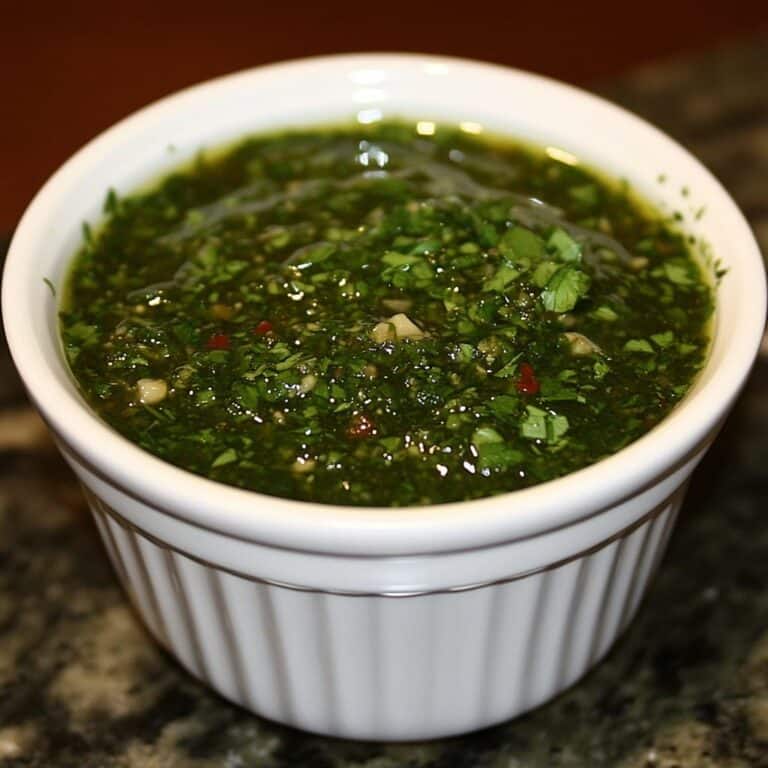 Authentic Chimichurri (Argentinian Steak Sauce)