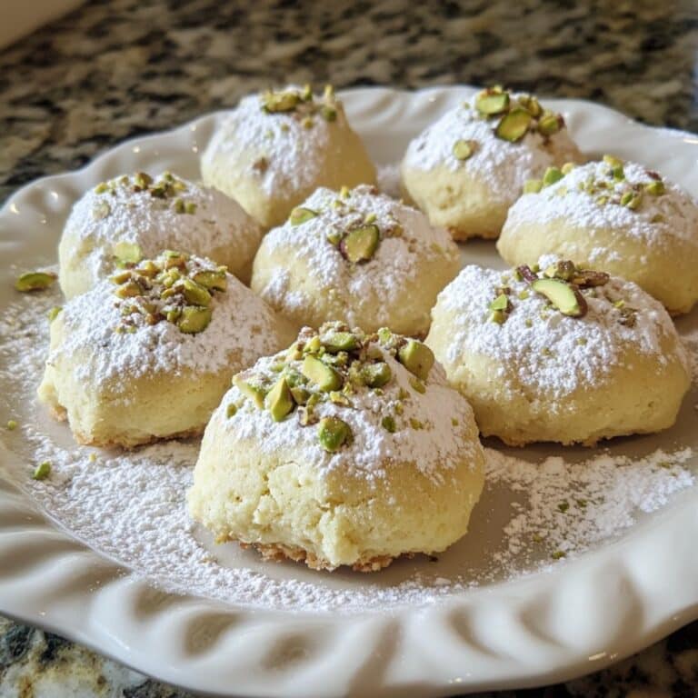 Soft Ricotta Pistachio Pillow Cookies – Light, Lush & Absolutely Dreamy!