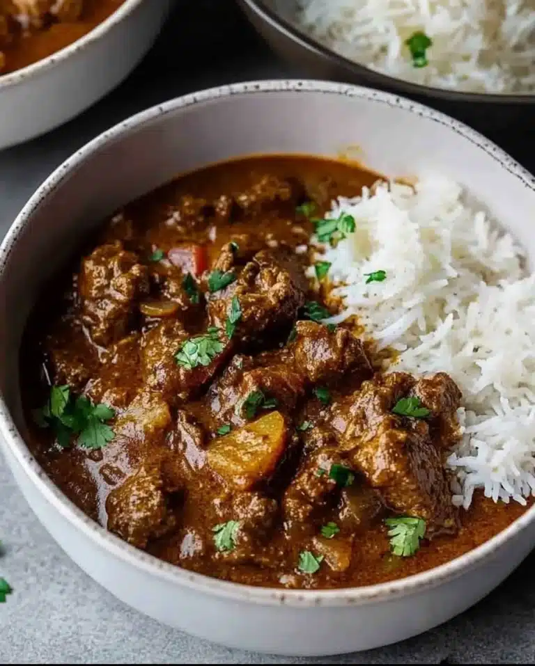 Tender Slow-Cooked Beef Curry