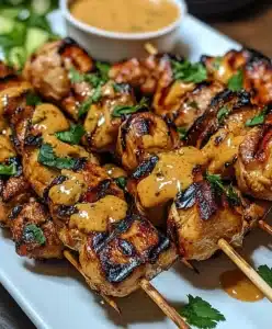 Grilled Thai Chicken Skewers