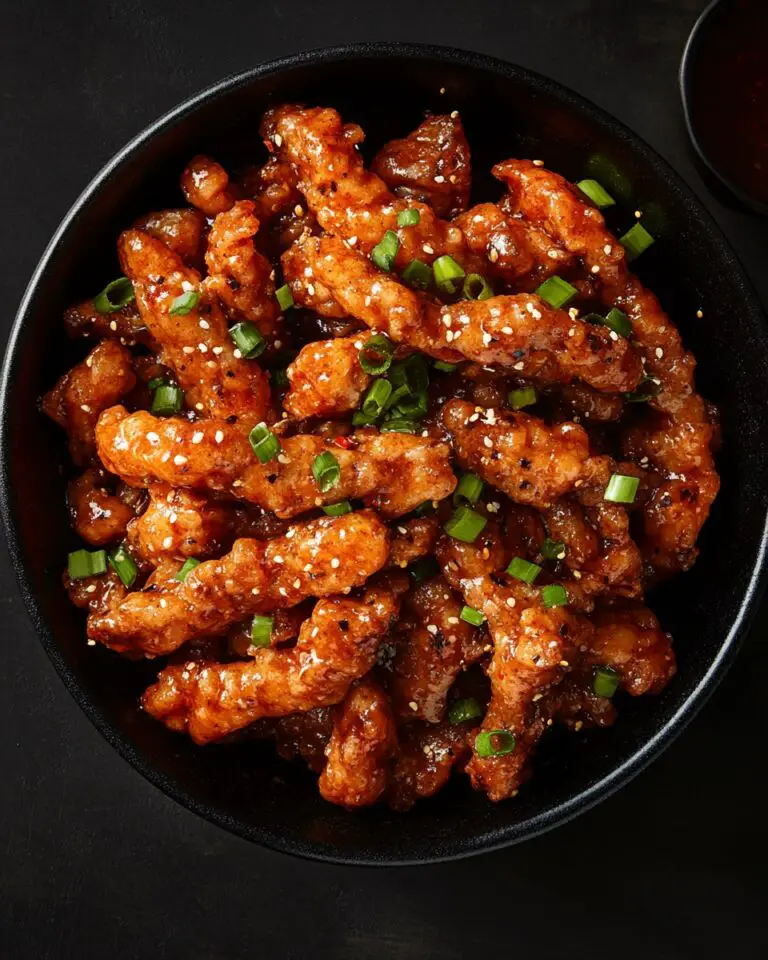 Spicy Crunchy Chili Beef with Sweet Garlic Sauce