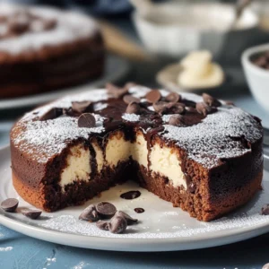 Almond Ricotta Chocolate Cake