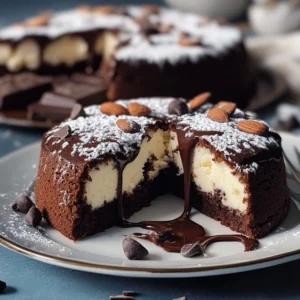 Almond Ricotta Chocolate Cake