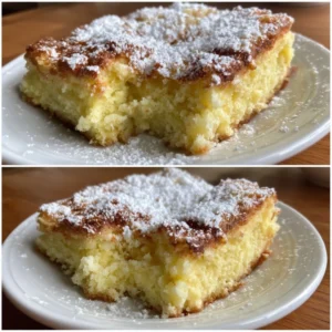 Limoncello Ricotta Dump Cake