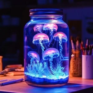 Glow-in-the-Dark Aquarium Jar