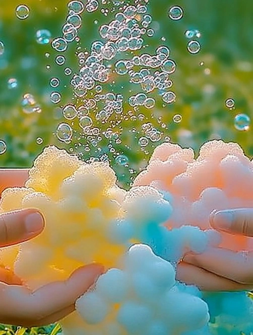 Bubble Foam Recipe for Sensory Play