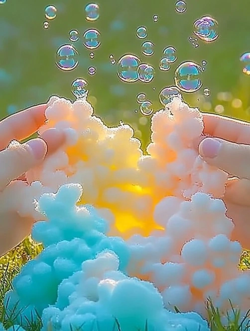 Bubble Foam Recipe for Sensory Play
