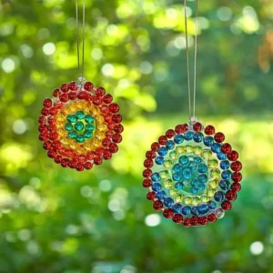 Melted Bead Suncatchers