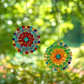 Melted Bead Suncatchers