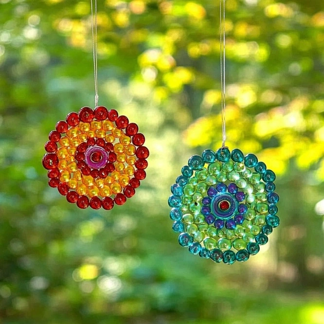 Melted Bead Suncatchers