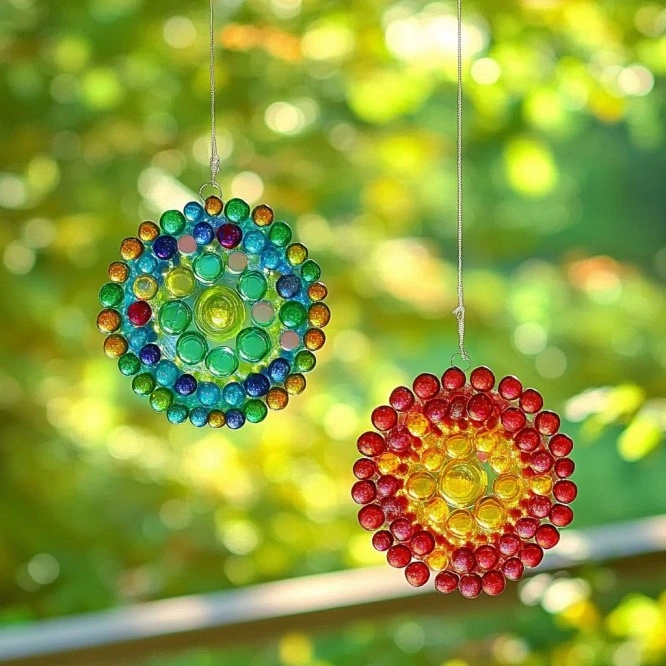 Melted Bead Suncatchers