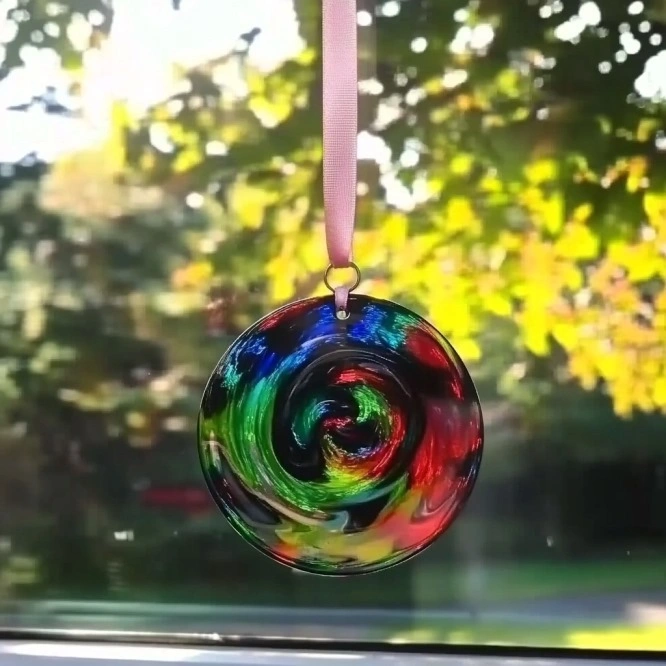 Clear Glue Suncatcher