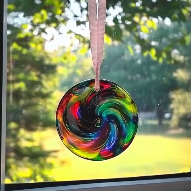 Clear Glue Suncatcher