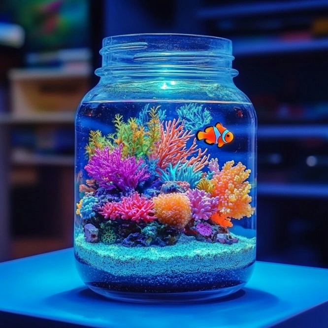 Ocean in a Jar DIY