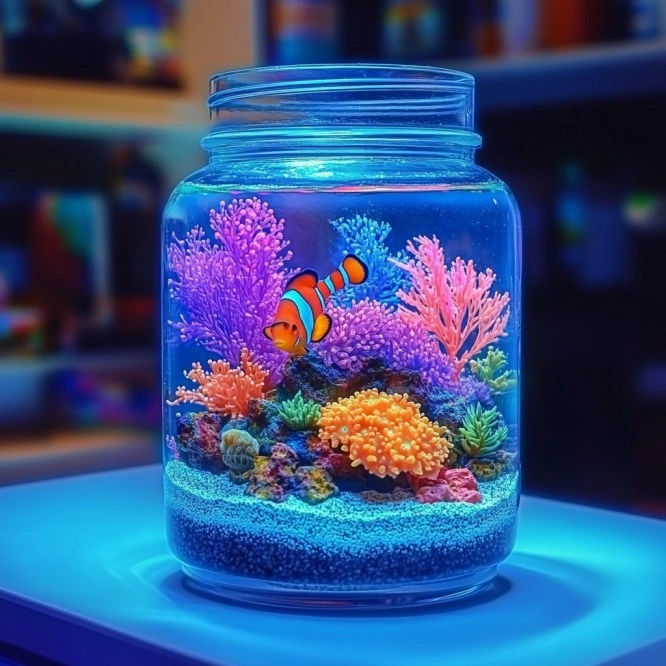 Ocean in a Jar DIY