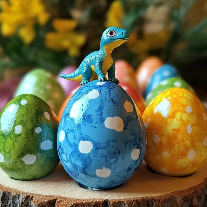 Fizzing Hatching Dino Eggs