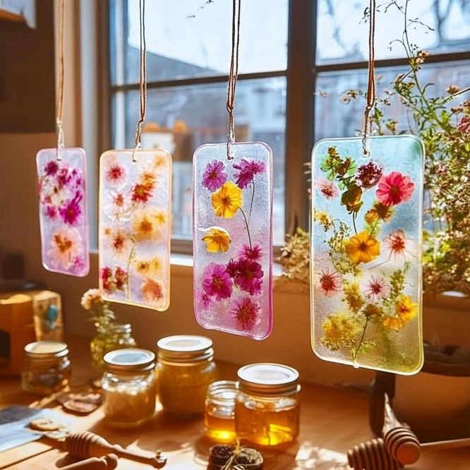 Bioplastic Suncatchers