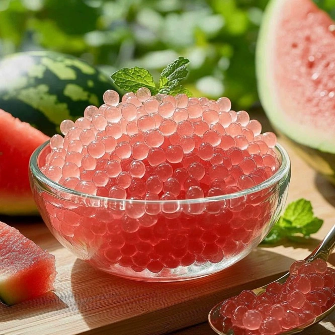 Watermelon Popping Boba