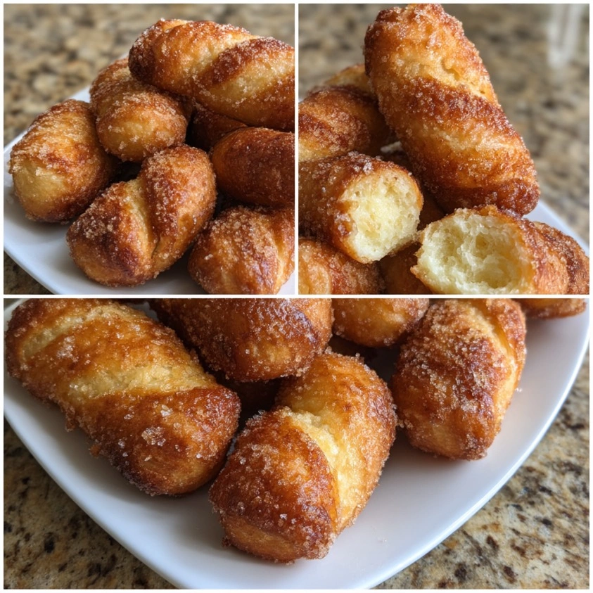 Citrus Ricotta Doughnut Twists